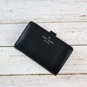 NWT Kate Spade Leila Medium Compact Bifold Wallet